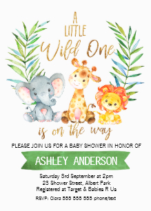 Safari Baby Shower Gifts on Zazzle.