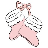 Free Booties Bib Clipart.