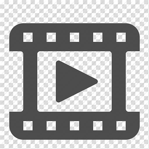 Black video logo, Video Icon, Video Icon transparent.