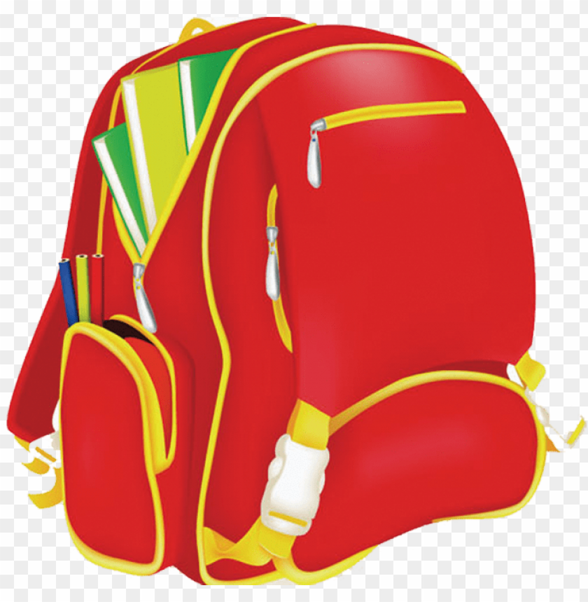 bag school backpack clip art.