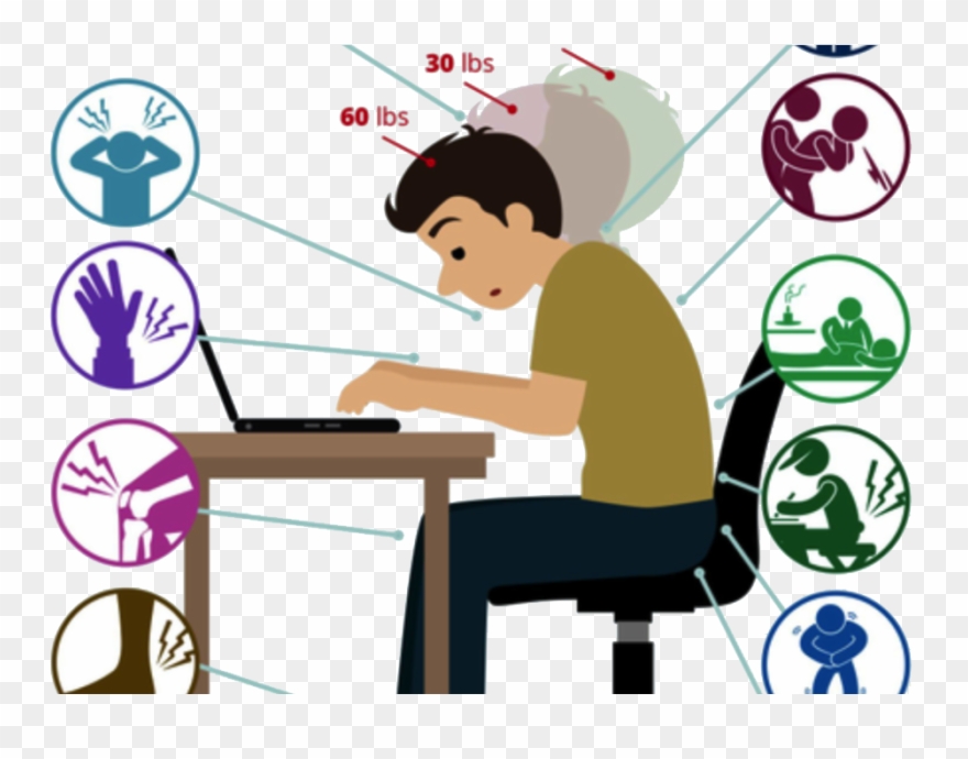 Injury Clipart Back Strain.