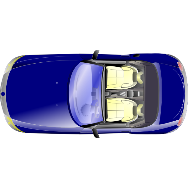 BMW Z4 top view.