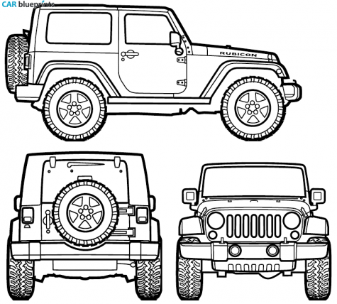 Free Jeep Wrangler Silhouette, Download Free Clip Art, Free.