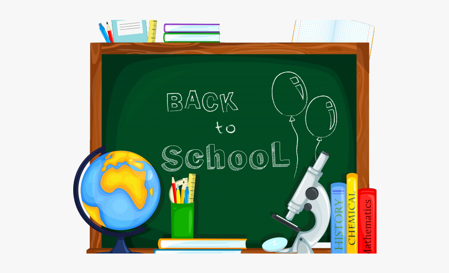 Back To School Clipart Sign.