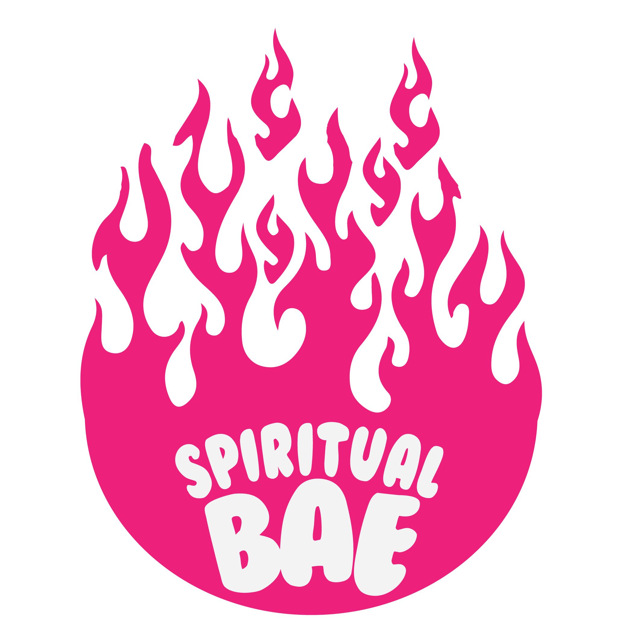 LIT AF SPIRITUAL BAE LOGO 2.0 BASIC PINK BIGGER.