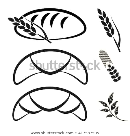 Vector Bakery Shop Symbols Black Simple Stock Vector (Royalty Free.