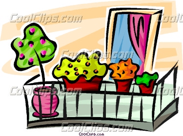 Free balcony clipart.