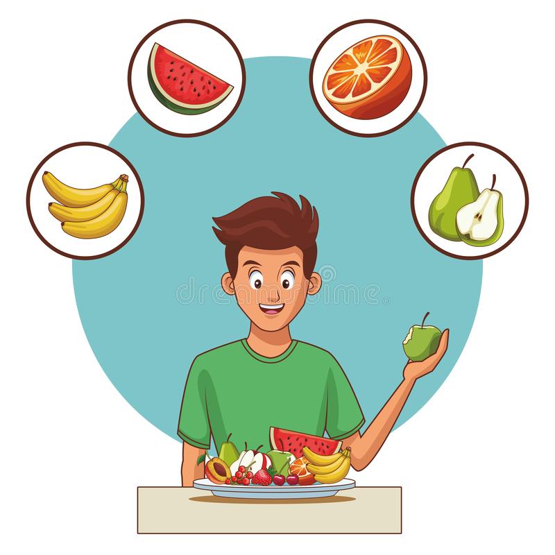 Balanced Diet Stock Illustrations.