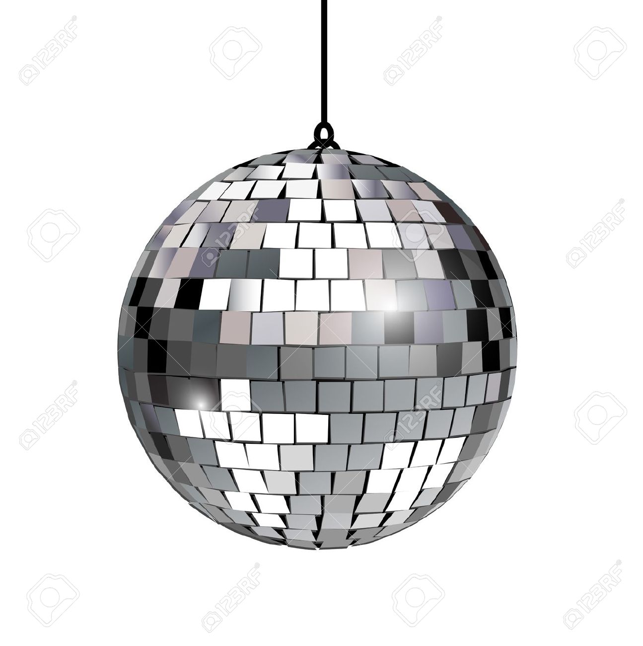 Mirror ball clipart.