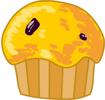 Muffins Clipart.