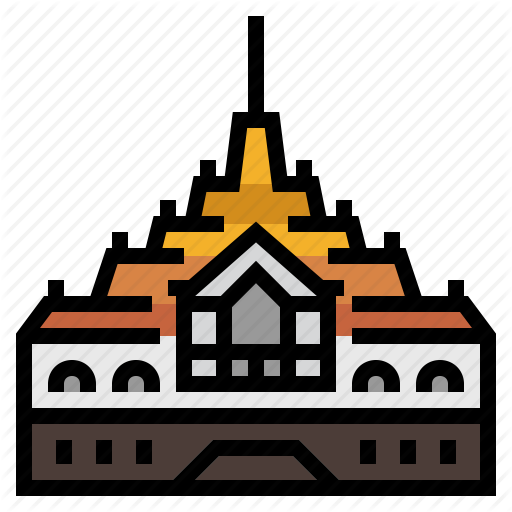 \'Bangkok symbols and landmarks\' by Wichai.Wi.