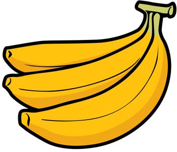 Banana Clipart Graphic.