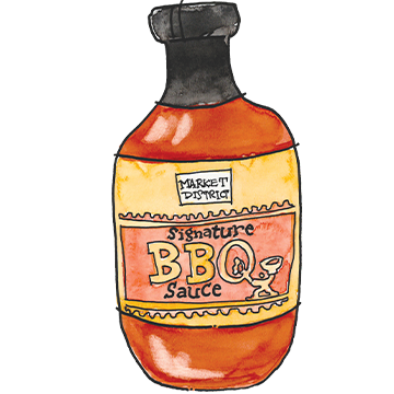 Market District Signature BBQ Sauce.