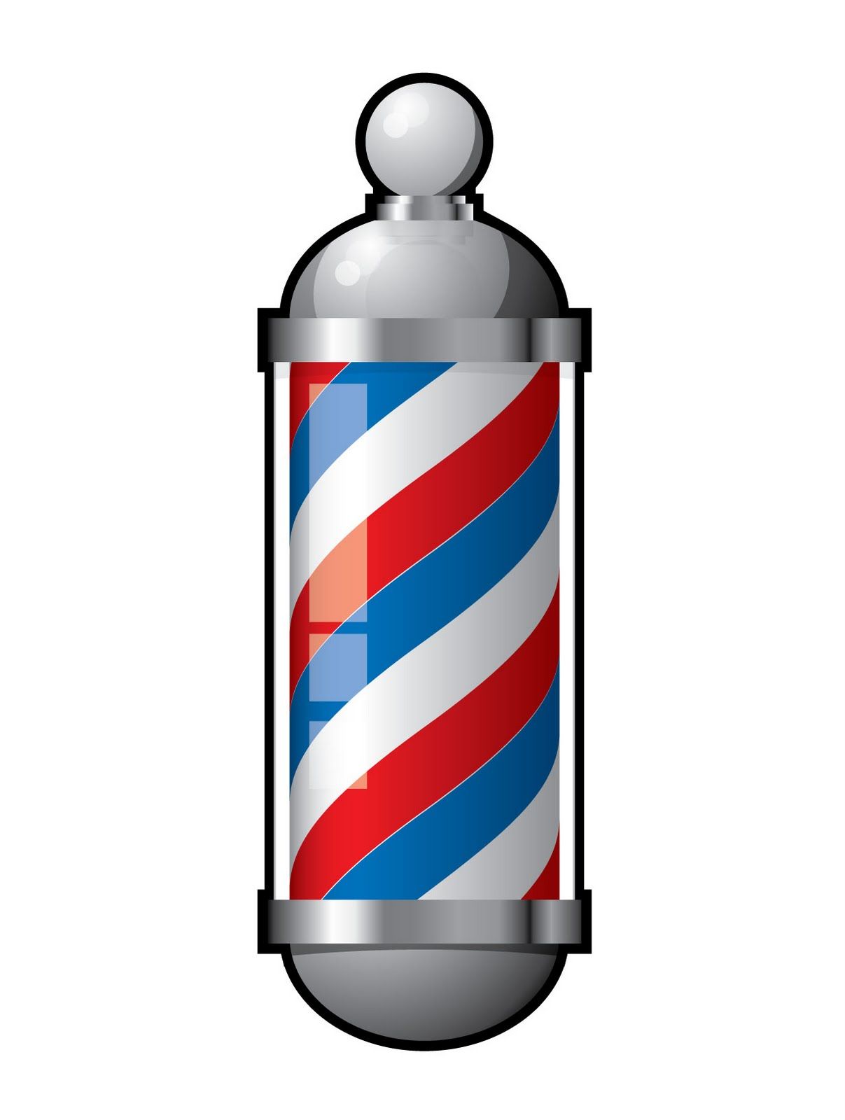 Barber Pole Vector.