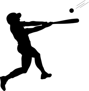 Free Baseball Hitter Silhouette, Download Free Clip Art.