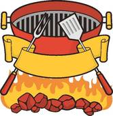 Summer Bbq Party Clip Art.