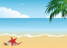 Summer beach background clipart 6 » Clipart Portal.