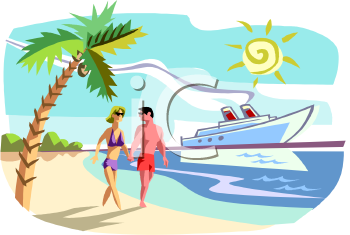 Clip Art Beach People Clipart.