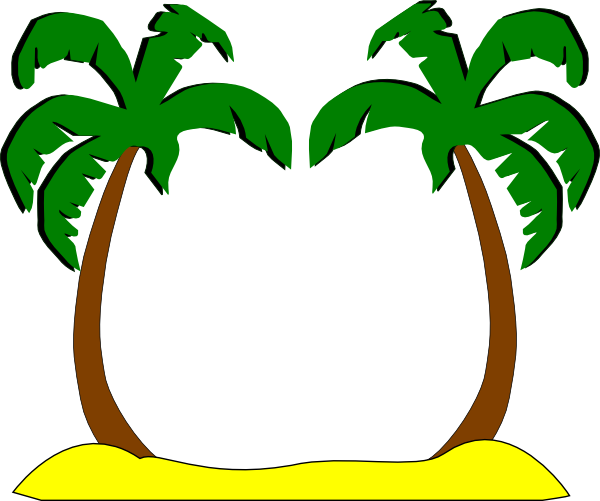 Clipart palm trees beach 3 » Clipart Station.