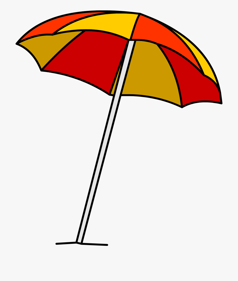 Clipart Beach Beach Umbrella.