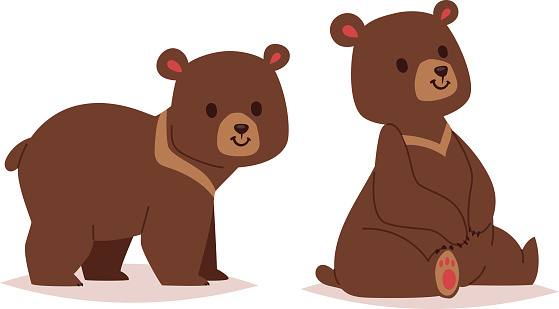 Clipart Bear Cub.