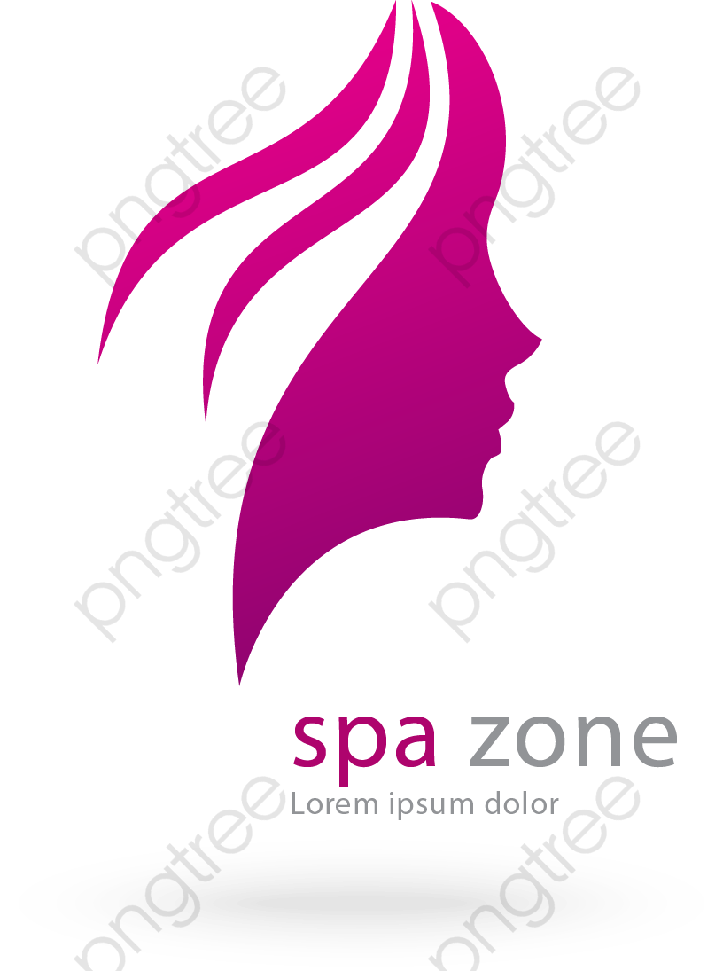 Head Of A Woman Vector Symbol Beauty Salons, Head Vector, Woman.