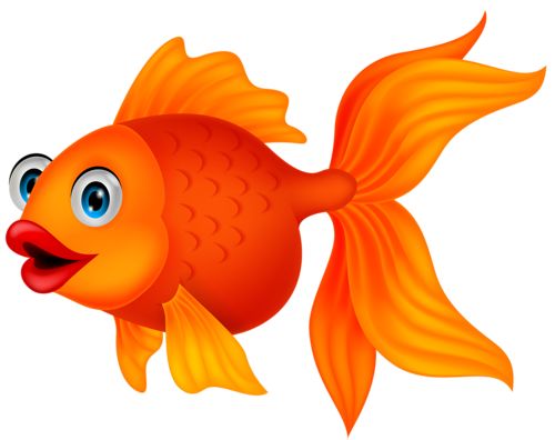 Beautiful fish clipart underwater.