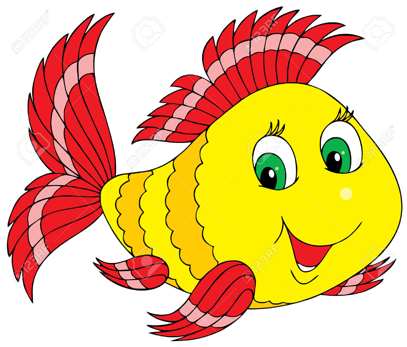 Beauty Of Fish Free Clipart Clip art of Fish Clipart #383.