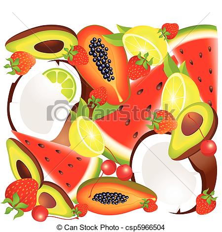 Exotic fruit Clipart Vector Graphics. 5,864 Exotic fruit EPS clip.