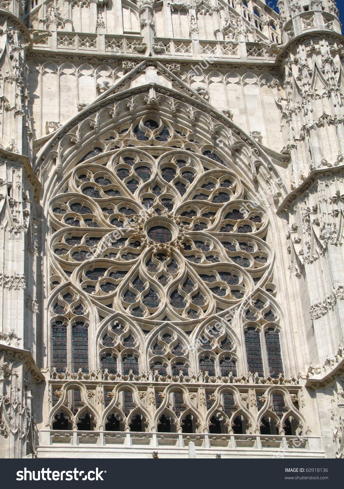 Detail Beauvais France Cathedral Stock Photo 60918136.