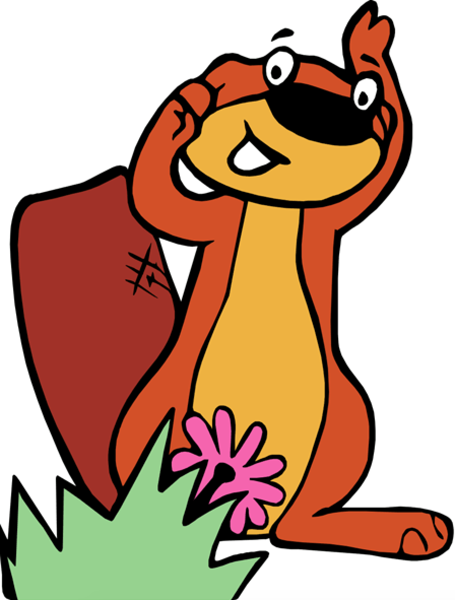 Beaver Cartoon clipart.