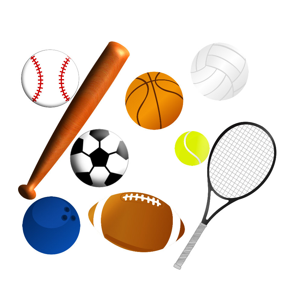 School Sports Clipart.