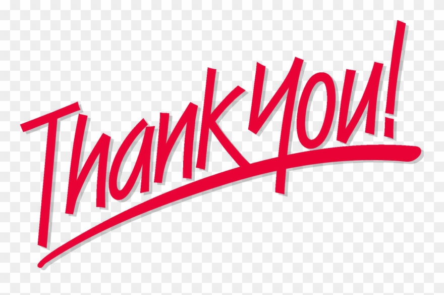 Thank You Png Images Transparent Background.