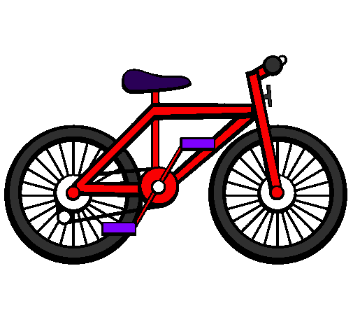 Desenho de Bicicleta pintado e colorido por Usuário não registrado o.