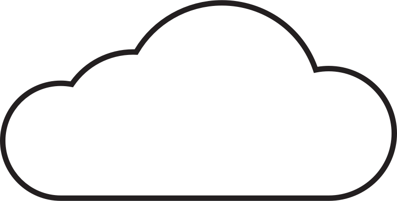 Rain cloud clip art free vector in open office drawing svg.