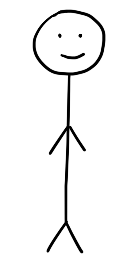 3015 Stick Figure free clipart.