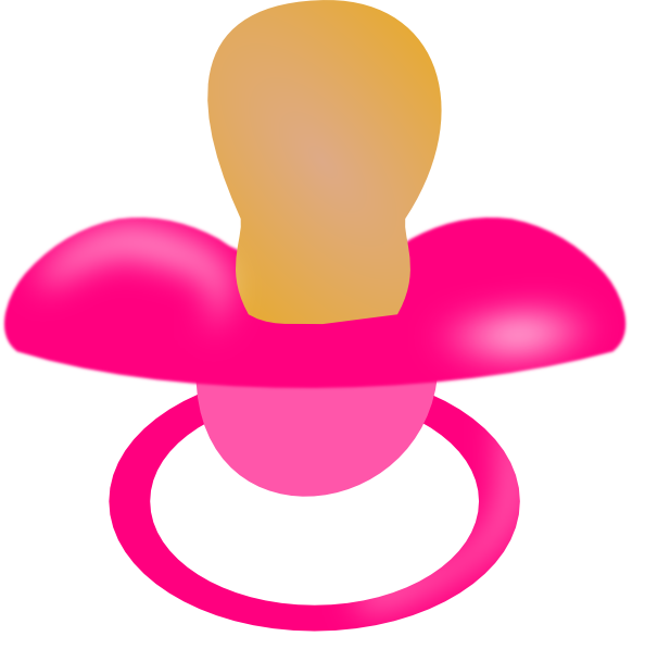 Baby Pacifier Clipart.