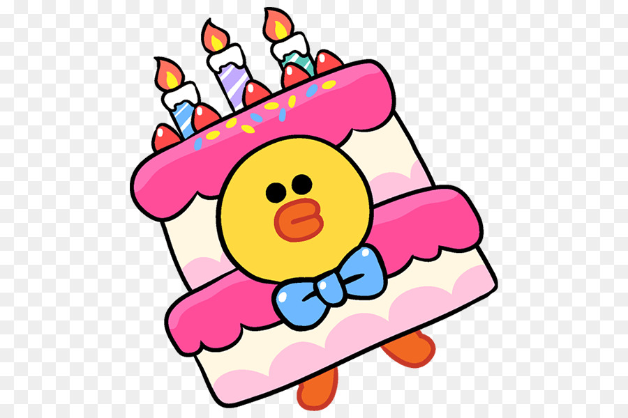 Pink Birthday Cake clipart.