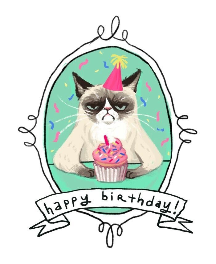 Funny Happy Birthday Clipart.