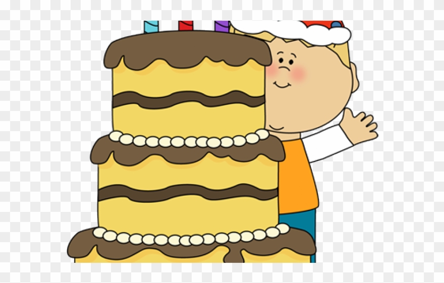 Boy Clipart Cake.