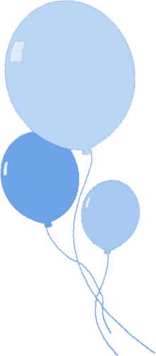 Blue Balloon Clipart.