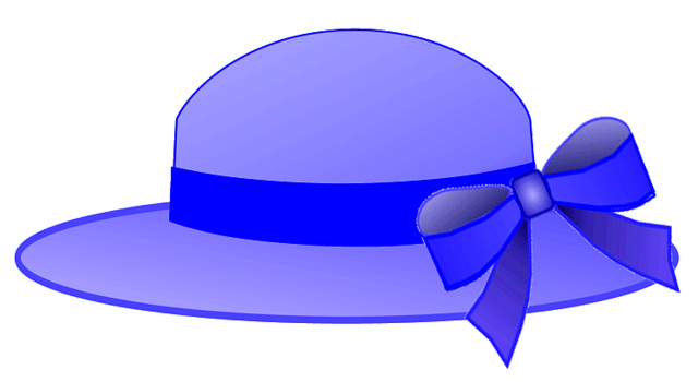 Blue Hat Clipart.