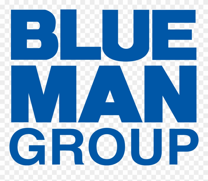 Blue Man Group Logo Clipart (#1877227).