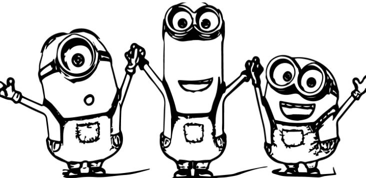 Minion Clipart Black And White & Free Clip Art Images #10368.