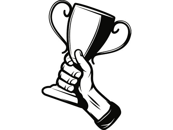 Award Clipart Black And White.