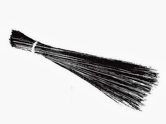 Indian Broom Clipart Black And White.