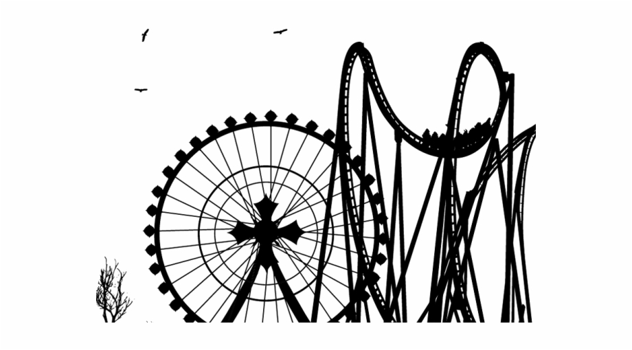 Amusement Park Clipart Drawing Oltalom Alatt Ll.