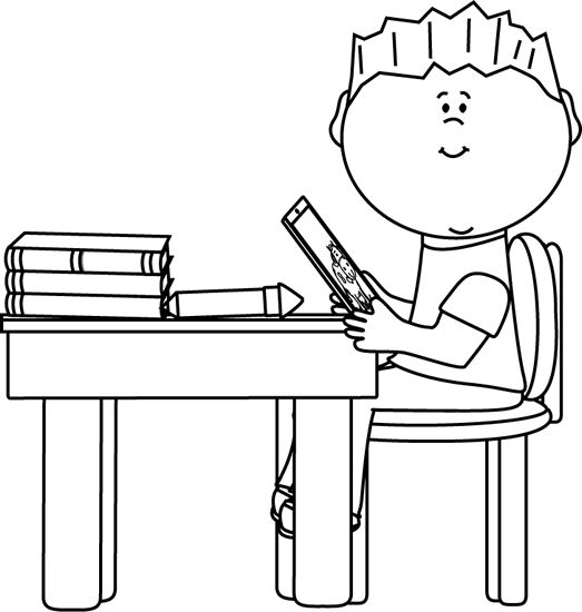 Free Student Clip Art Black And White, Download Free Clip.