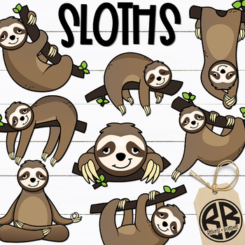 Sloth Clipart.