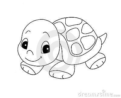 Black and white turtle clipart 5 » Clipart Portal.